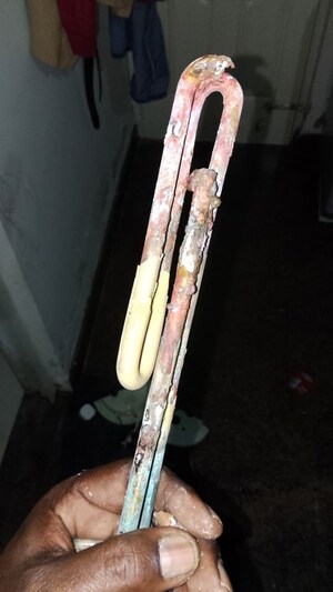 Staircase in 2 BHK Builder Floor at Ejipura – for Rent