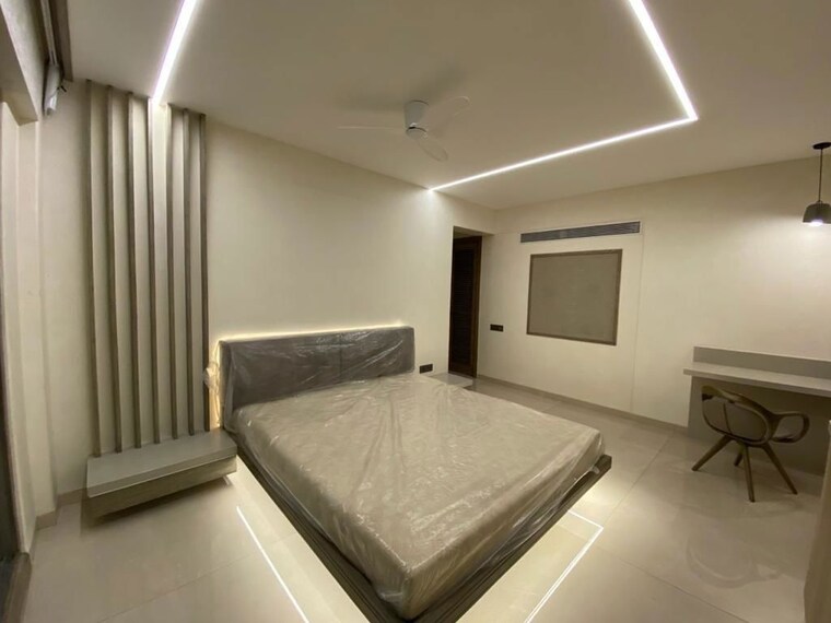 Bedroom, raj-grandeur 4 Bedroom 2850 Sq.Ft. Apartment In Powai Mumbai 10216189