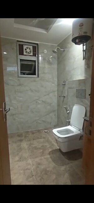 Bathroom in 3 BHK Builder Floor at Sushant Lok I – for Sale