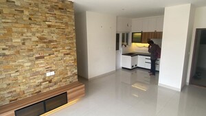 Living Room in 2 BHK Apartment at Puravankara Palm Beach, Hennur – for Rent