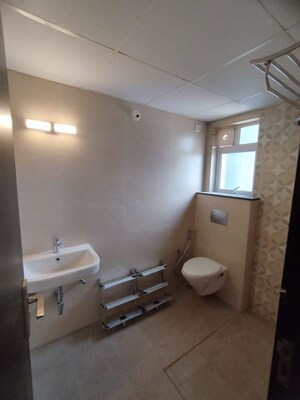 Bathroom in 3 BHK Apartment at JG Residency, Kothanur – for Rent