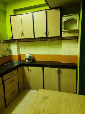 Kitchen in 1 BHK Apartment at Lodha Paradise, Majiwada – for Rent