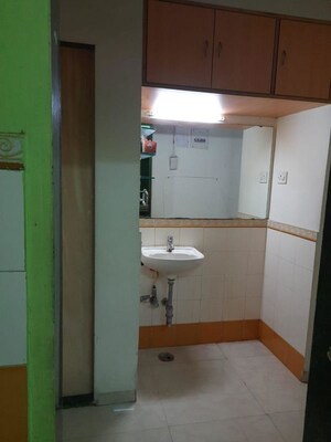 Bathroom in 1 BHK Apartment at Lodha Paradise, Majiwada – for Rent