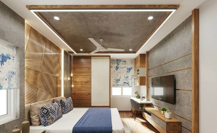 Kitchen, my-home-krishe 3 Bedroom 1740 Sq.Ft. Apartment In Financial District Hyderabad 10216536