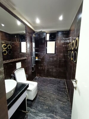 Bathroom in 3 BHK Apartment at Mahindra Lifespaces Splendour, Bhandup West – for Rent