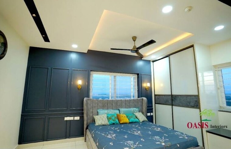 Bedroom, my-home-krishe 3 Bedroom 2780 Sq.Ft. Apartment In Financial District Hyderabad 10216546
