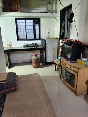 Kitchen in 1 RK Apartment at Kumar Classic, Aundh – for Rent