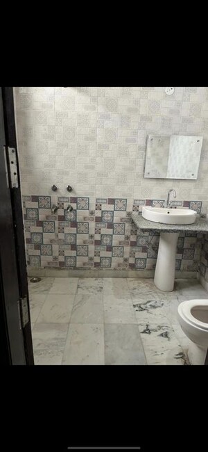 Bathroom in 3 BHK Apartment at Shiv Sai Ozone Park, Sector 86 – for Rent
