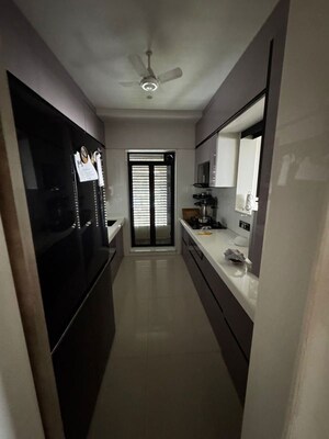 Kitchen in 3 BHK Apartment at Jyoti Sukriti, Goregaon East – for Rent