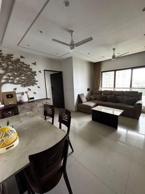 Living Room in 3 BHK Apartment at Jyoti Sukriti, Goregaon East – for Rent