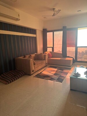 Living Room in 2 BHK Apartment at Kanakia Hollywood, Versova – for Rent