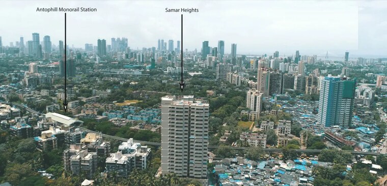 Exterior View, samar-heights 1 Bedroom 400 Sq.Ft. Apartment In Antop Hill Mumbai 9921534