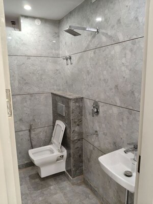 Bathroom in 2 BHK Apartment at Mahavir Enclave 1 – for Sale