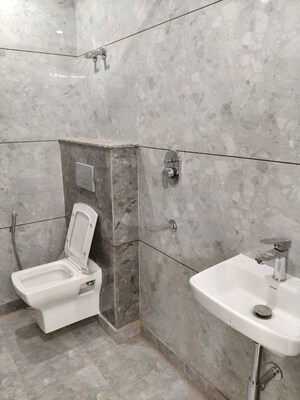 Bathroom in 2 BHK Apartment at Mahavir Enclave 1 – for Sale