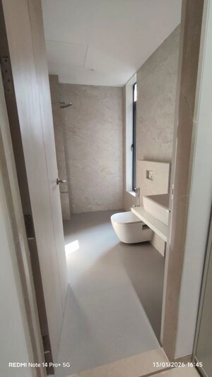 Bathroom in 3 BHK Apartment at Omkar Alta Monte, Malad East – for Sale