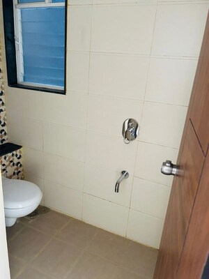 Bathroom in 3 BHK Apartment at Bramha Park, Tingre Nagar – for Rent