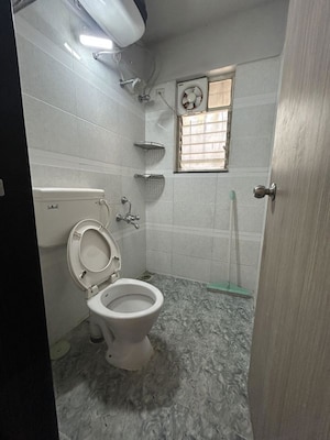 Bathroom in 2.5 BHK Apartment at B.U.Bhandari Everglade, Kharadi – for Rent
