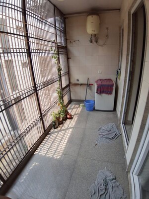 Balcony in 3 BHK Builder Floor at Kalkaji – for Rent