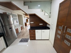 Kitchen in 4 BHK Apartment at Bodakdev – for Rent