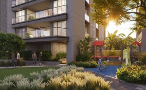 4 BHK Apartment – Exterior View View at Vesu - for Sale