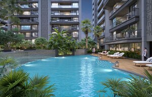 4 BHK Apartment – Exterior View View at Vesu - for Sale