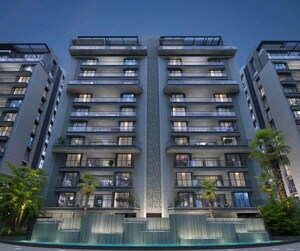 4 BHK Apartment – Exterior View View at Vesu - for Sale