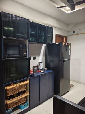Kitchen in 3 BHK Apartment at Shyamal – for Rent