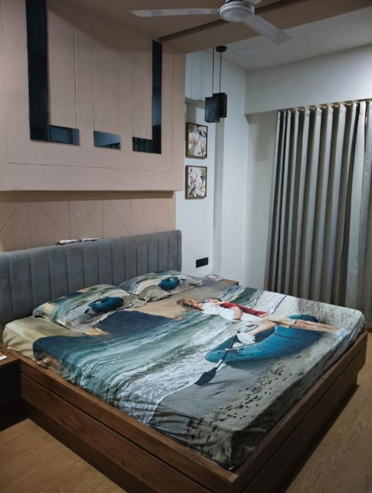 Bedroom, shyamal 3 Bedroom 2500 Sq.Ft. Apartment In Shyamal Ahmedabad 10216697