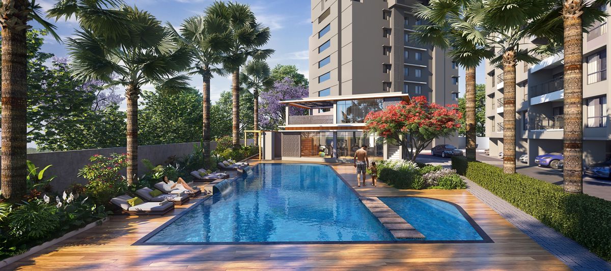 3 BHK + Servant Room 1520 Sq.Ft. Apartment in Gagan Avencia