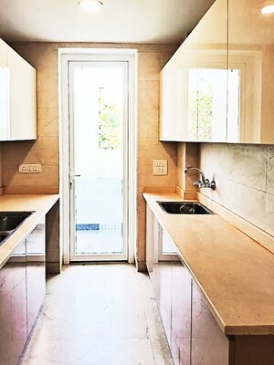 Kitchen in 4 BHK Builder Floor at Defence Colony – for Rent