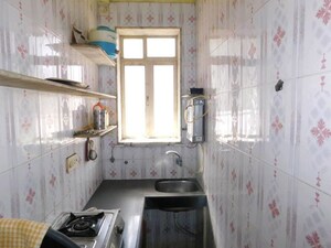 Kitchen in 1 BHK Apartment at Sona CHS, Bandra West – for Sale