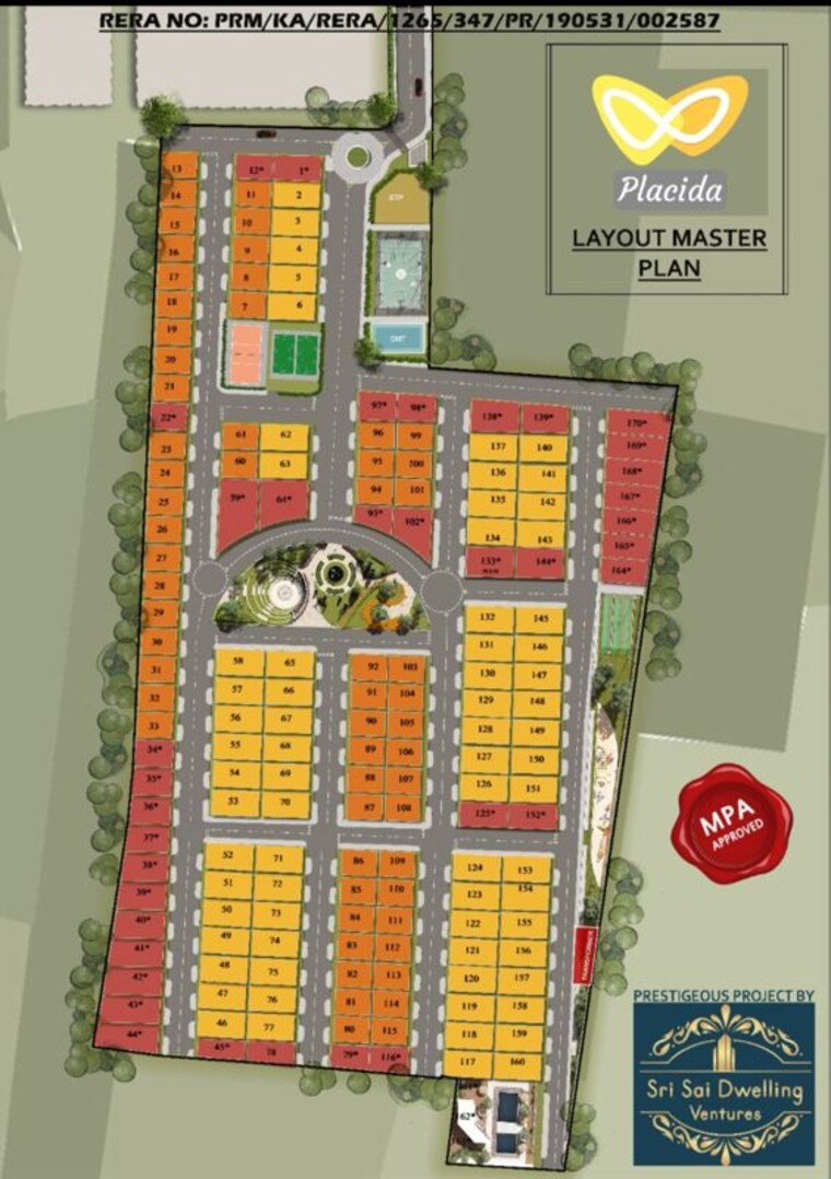 Exterior View, asset-placid  1200 Sq.Ft. Plot In Chandapura Bangalore 10216716