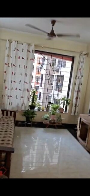 Living Room in 1 BHK Apartment at Sheth Vasant Galaxy, Goregaon West – for Rent