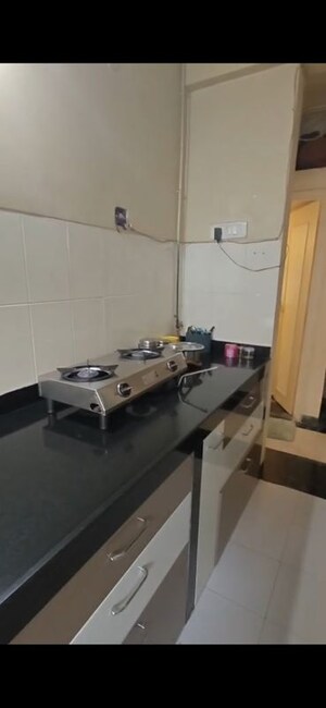 Kitchen in 1 BHK Apartment at Sheth Vasant Galaxy, Goregaon West – for Rent