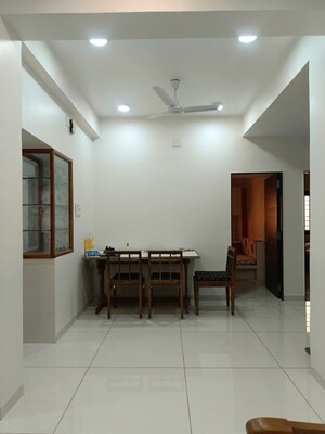 Living Room in 3 BHK Apartment at Thaltej – for Rent