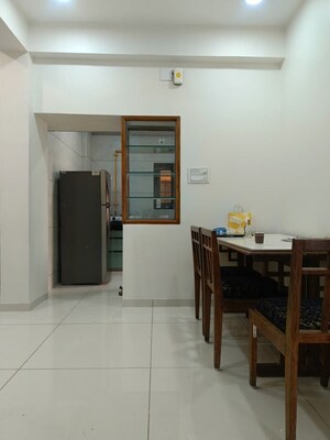 Kitchen in 3 BHK Apartment at Thaltej – for Rent