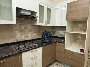 Kitchen in 3 BHK Builder Floor at Malviya Nagar – for Rent