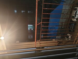 Staircase in 2 BHK Apartment at Tilak Nagar – for Rent