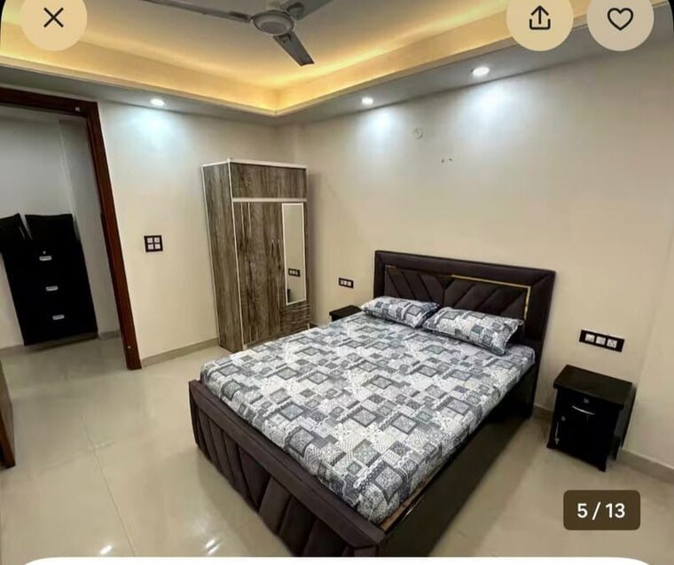 Bedroom, malviya nagar 3 Bedroom 1600 Sq.Ft. Builder Floor In Malviya Nagar Delhi 10216780