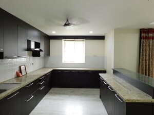 Kitchen in 3 BHK Apartment at Meenakshi Trident Towers, Gachibowli – for Rent