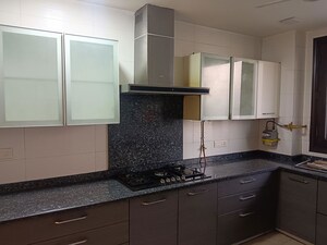 Kitchen in 4 BHK Builder Floor at Green Park – for Rent