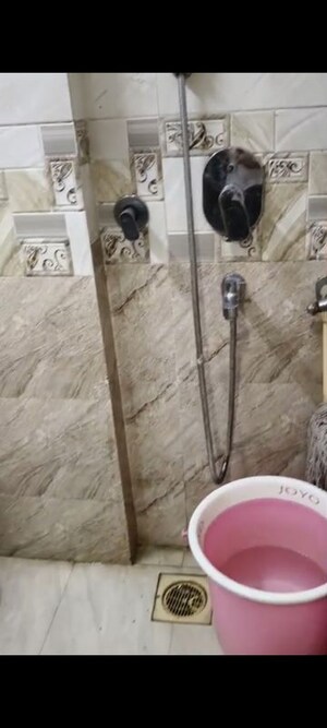 Bathroom in 1 BHK Apartment at MHADA Prakash Cotton Mill, Lower Parel – for Rent