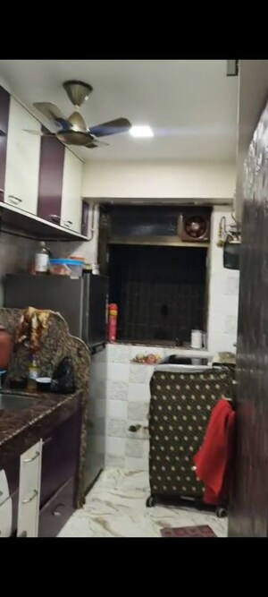 Kitchen in 1 BHK Apartment at MHADA Prakash Cotton Mill, Lower Parel – for Rent
