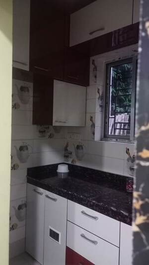 Kitchen in 2 BHK Apartment at Kristi Villa, Chinar Park – for Sale