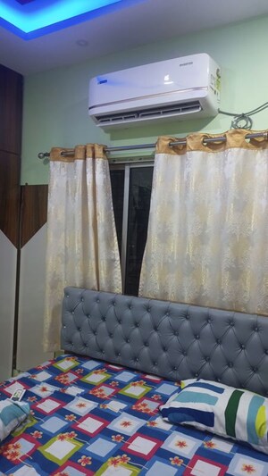 Bedroom in 2 BHK Apartment at Kristi Villa, Chinar Park – for Sale