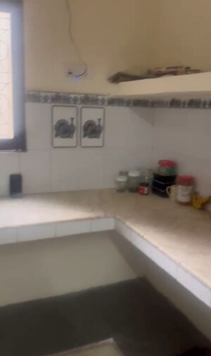 Kitchen in 1 RK Builder Floor at Patel Nagar – for Rent