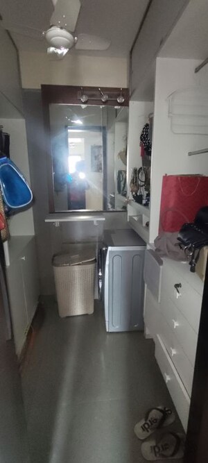 Bathroom in 3 BHK Apartment at Adani Group Western Heights, Andheri West – for Rent