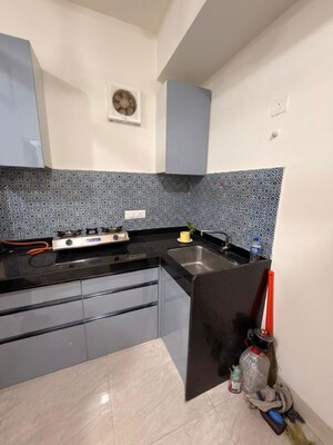 Kitchen in 1 BHK Apartment at Lodha Crown Quality Homes, Majiwada – for Rent