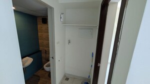 Bathroom in 1 BHK Apartment at Lodha Crown Quality Homes, Majiwada – for Rent