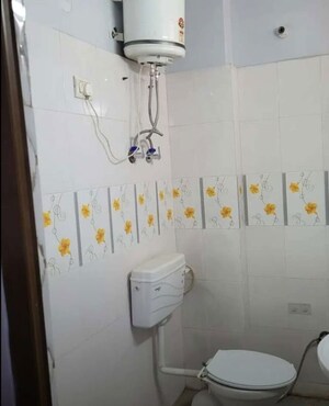 Bathroom in 3 BHK Apartment at New Hyderabad – for Rent
